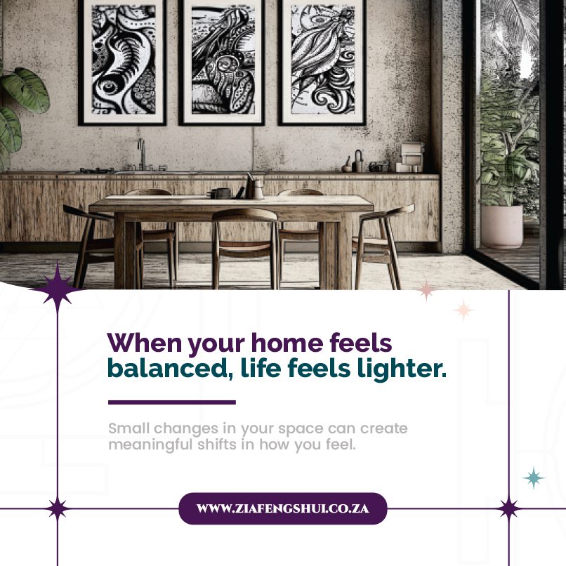 Harmony at home means harmony within